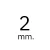 หนา 2mm