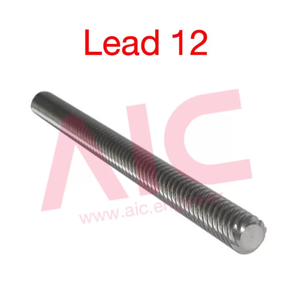 Trapezoidal Screw T8 Pitch2 Lead12-img-02