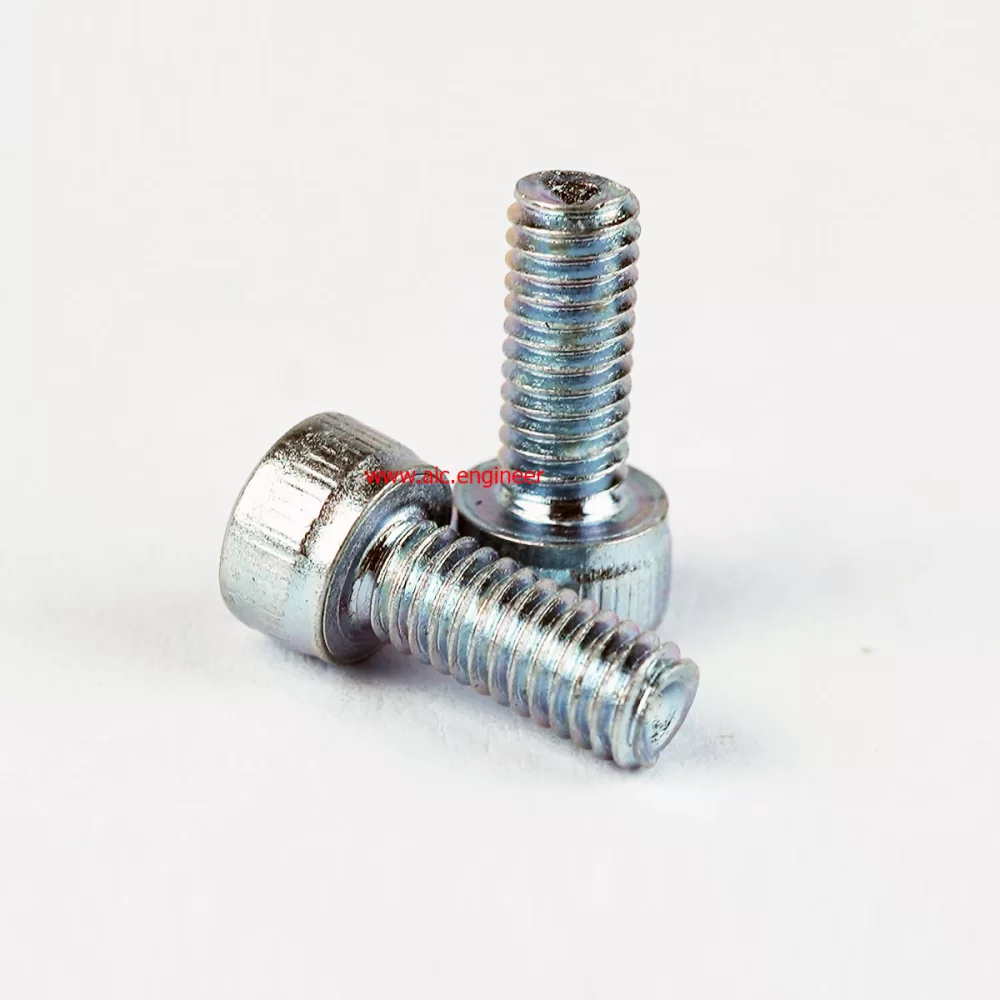 Zinc Socket Round Head Cap Screw M4x8-25mm-01