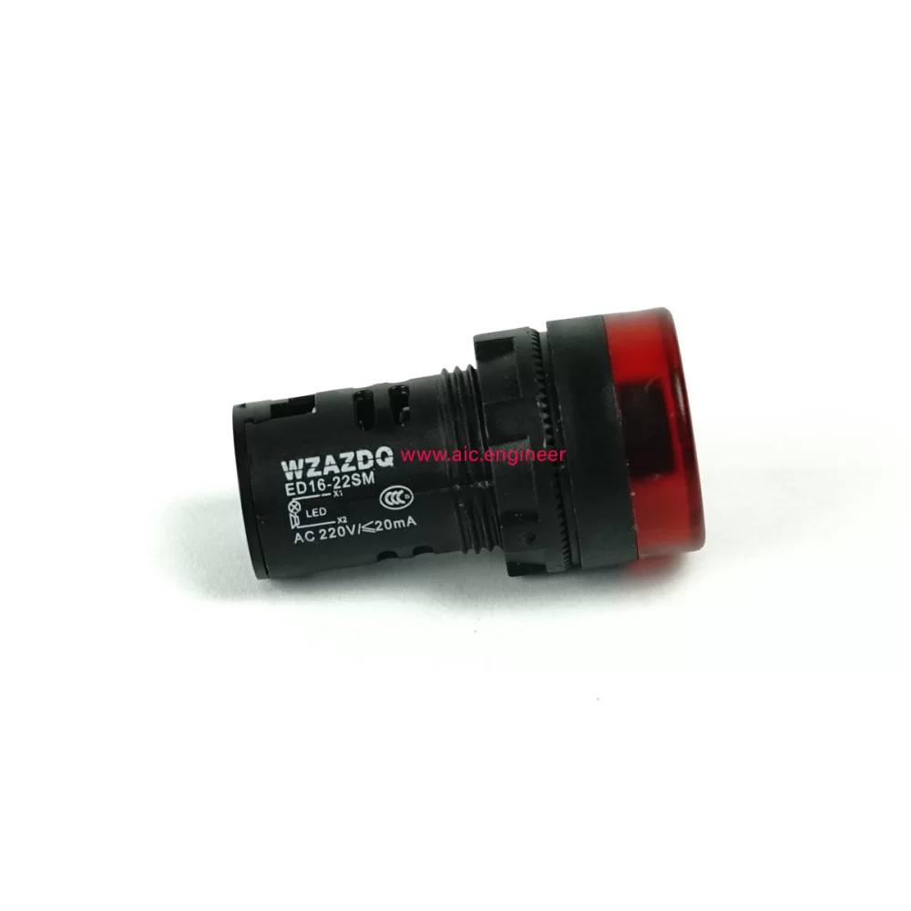 buzzer-220v-flash-light-red