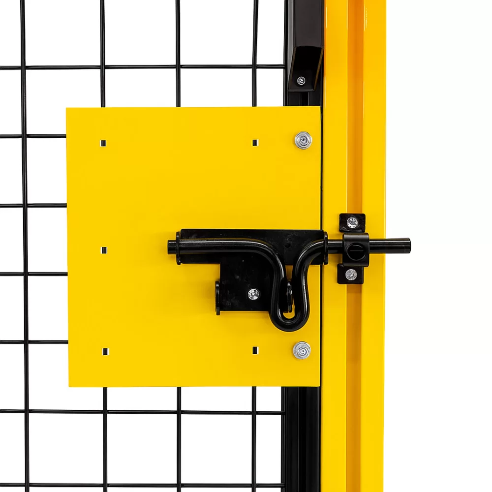 Door Plate ขนาด 175x200 มม. สีเหลือง