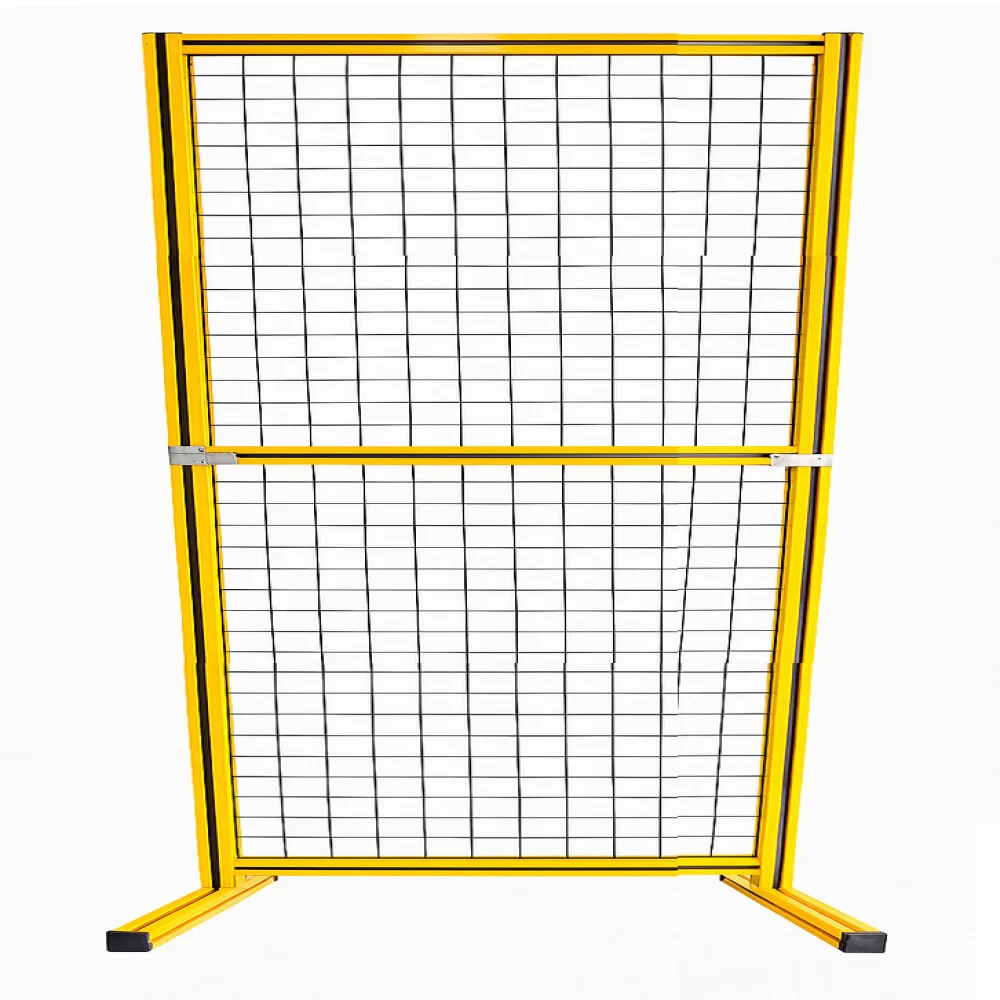 หน้าบานรั้วนิรภัยอลูมิเนียม ขนาด 0.5x2 เมตร