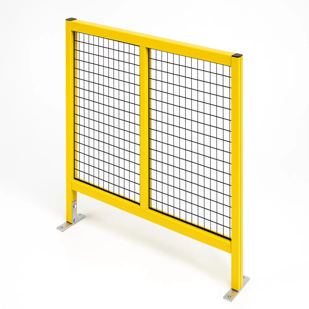 รั้วนิรภัยอลูมิเนียม ขนาด 2x1 เมตร