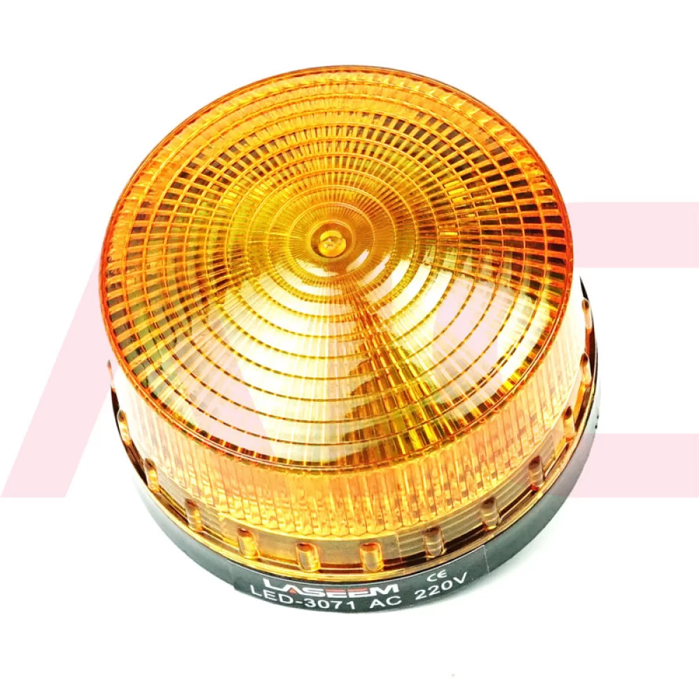 ไฟสัญญาณเตือน LED-3071 220V สีเหลือง/เขียว/แดง