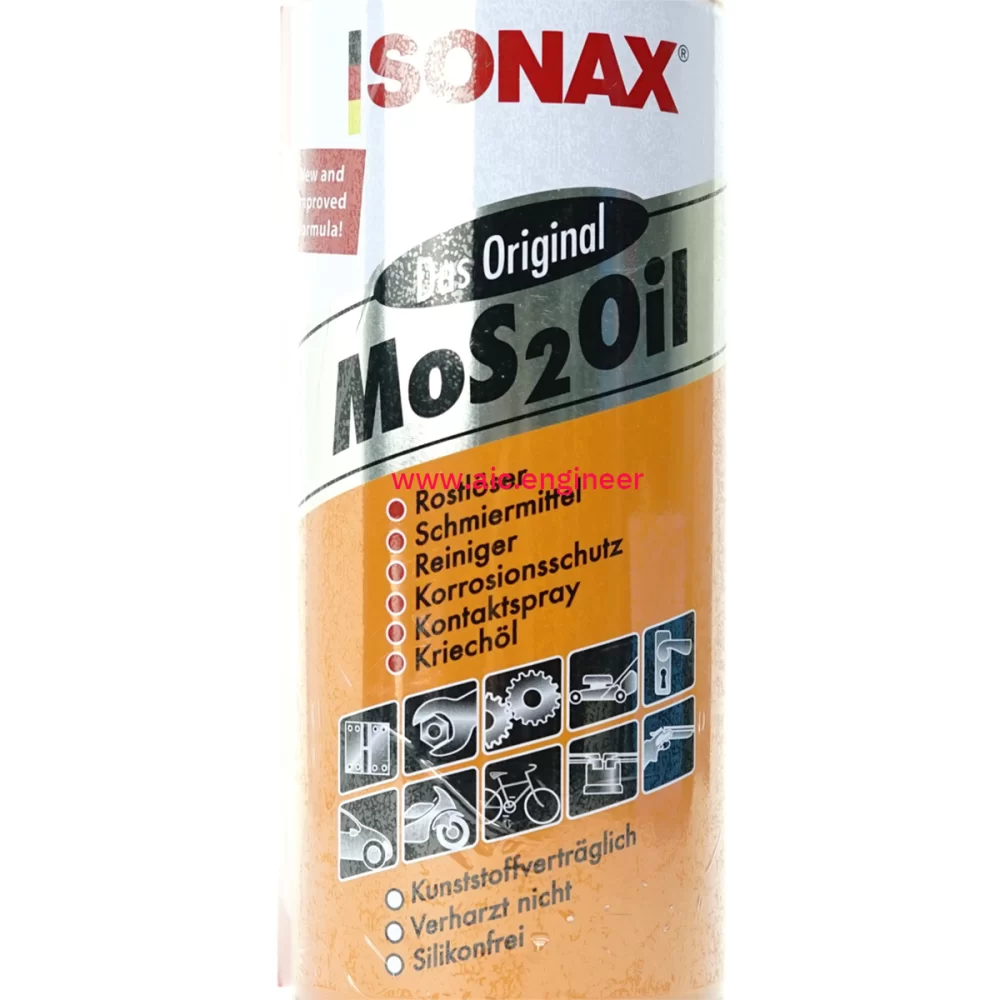 Kontaktspray SONAX MoS2Oil 400 ml