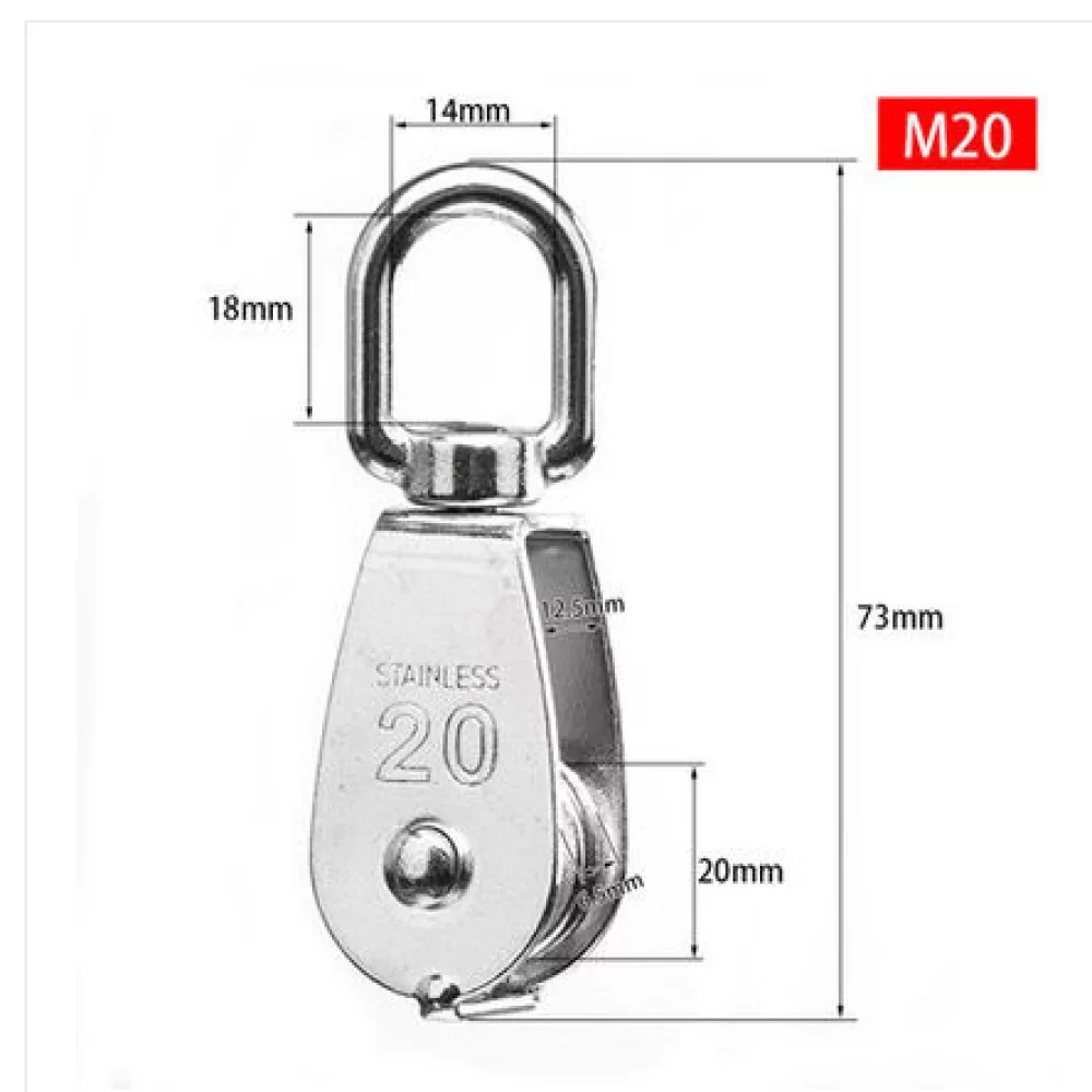 pulley-single-wheel-stainless-m205