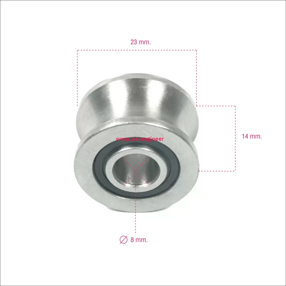 pulley-u22-8mm-v-groove5