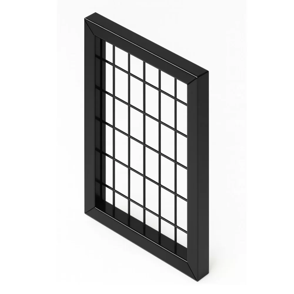 เสารั้วนิรภัยเหล็ก ขนาด 50x50 มม. ความสูง 0.5 เมตร