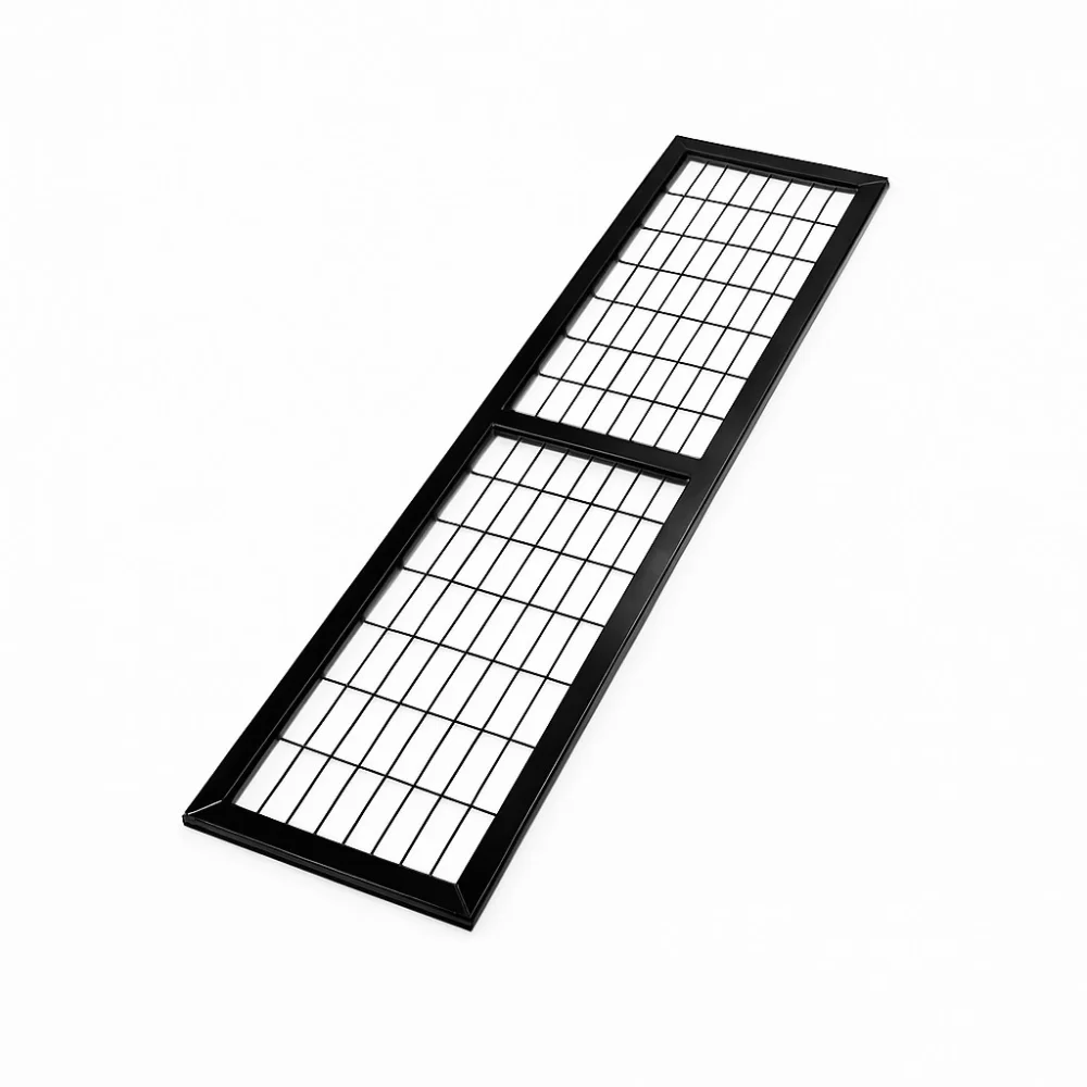 หน้าบานรั้วนิรภัยเหล็ก ขนาด 0.25x2 เมตร