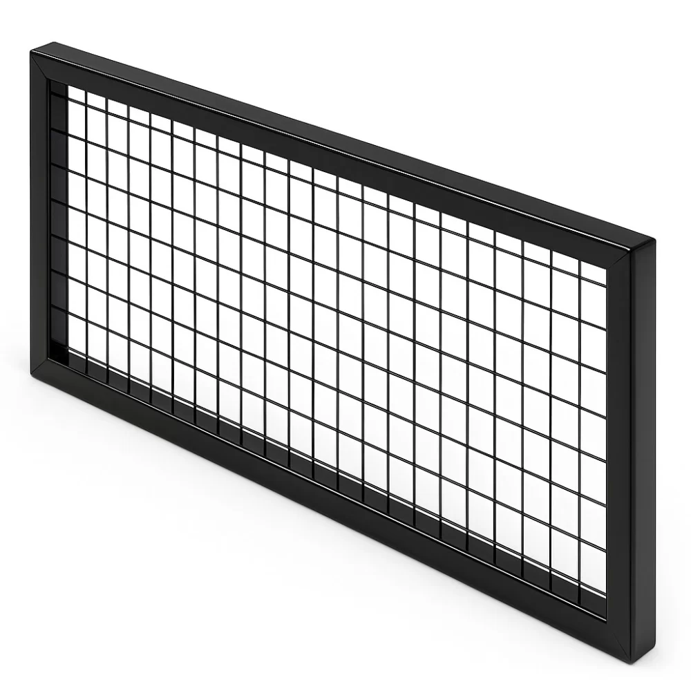 หน้าบานรั้วนิรภัยเหล็ก ขนาด 1x0.5 เมตร