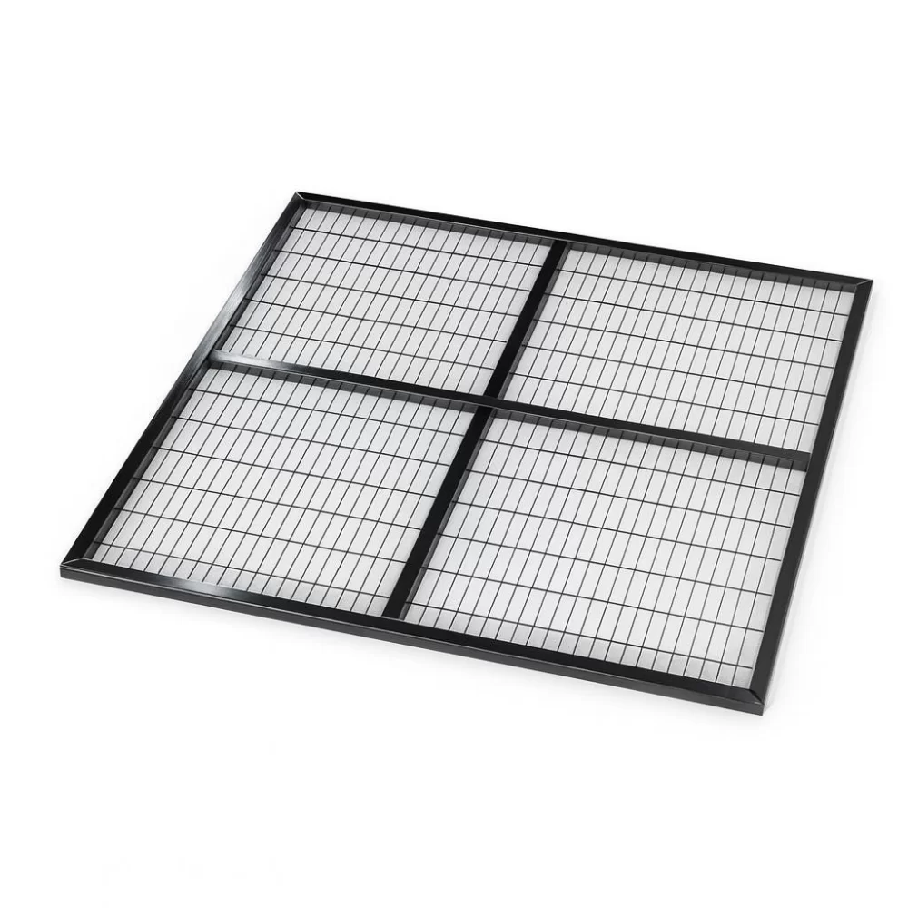 หน้าบานรั้วนิรภัยเหล็ก ขนาด 2x2 เมตร