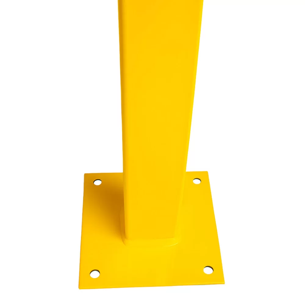 เสารั้วนิรภัยเหล็ก ขนาด 50x50 มม. ความสูง 0.5 เมตร