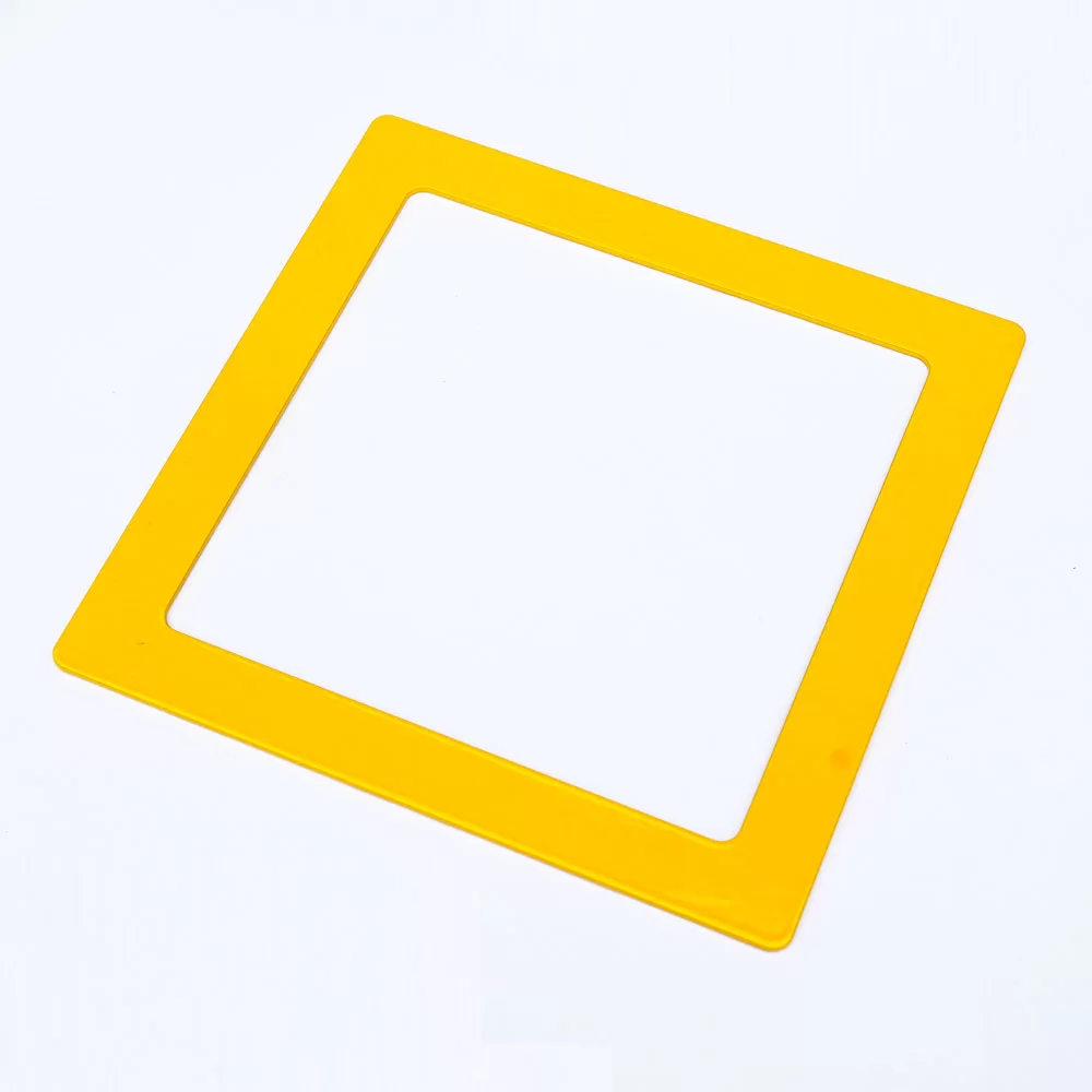 ช่อง Service ขนาด 150x150 มม. สีเหลือง