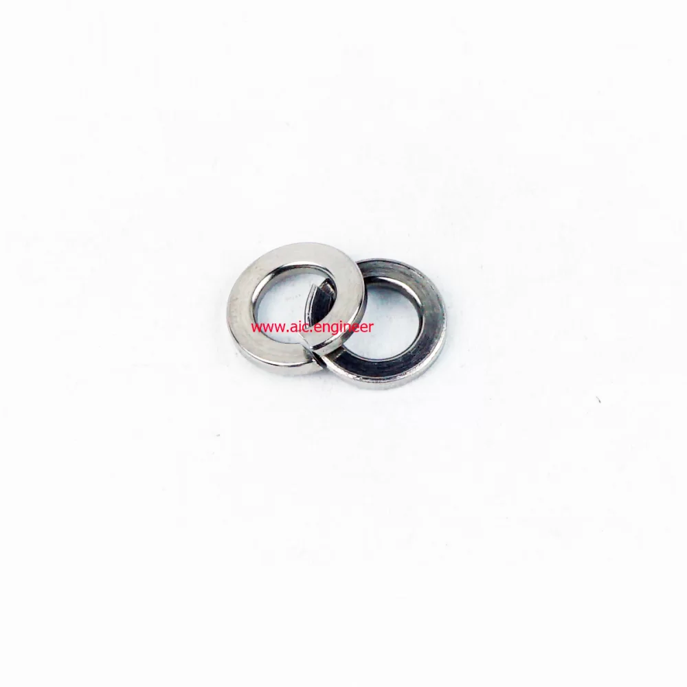 แหวนสปริง/Spring Washer M8 ชุบขาว/รมดำ/สแตนเลส