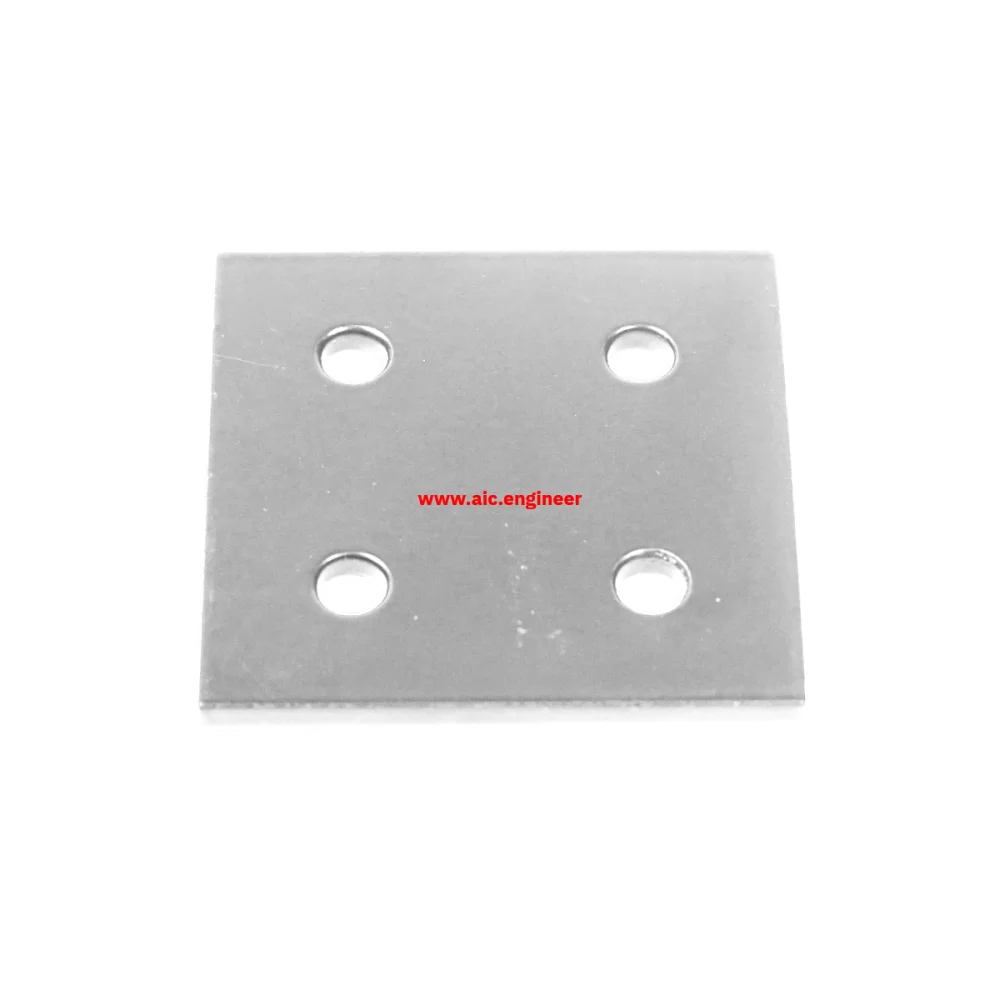 square-plate-aluminum-30mm-4hole-sliver