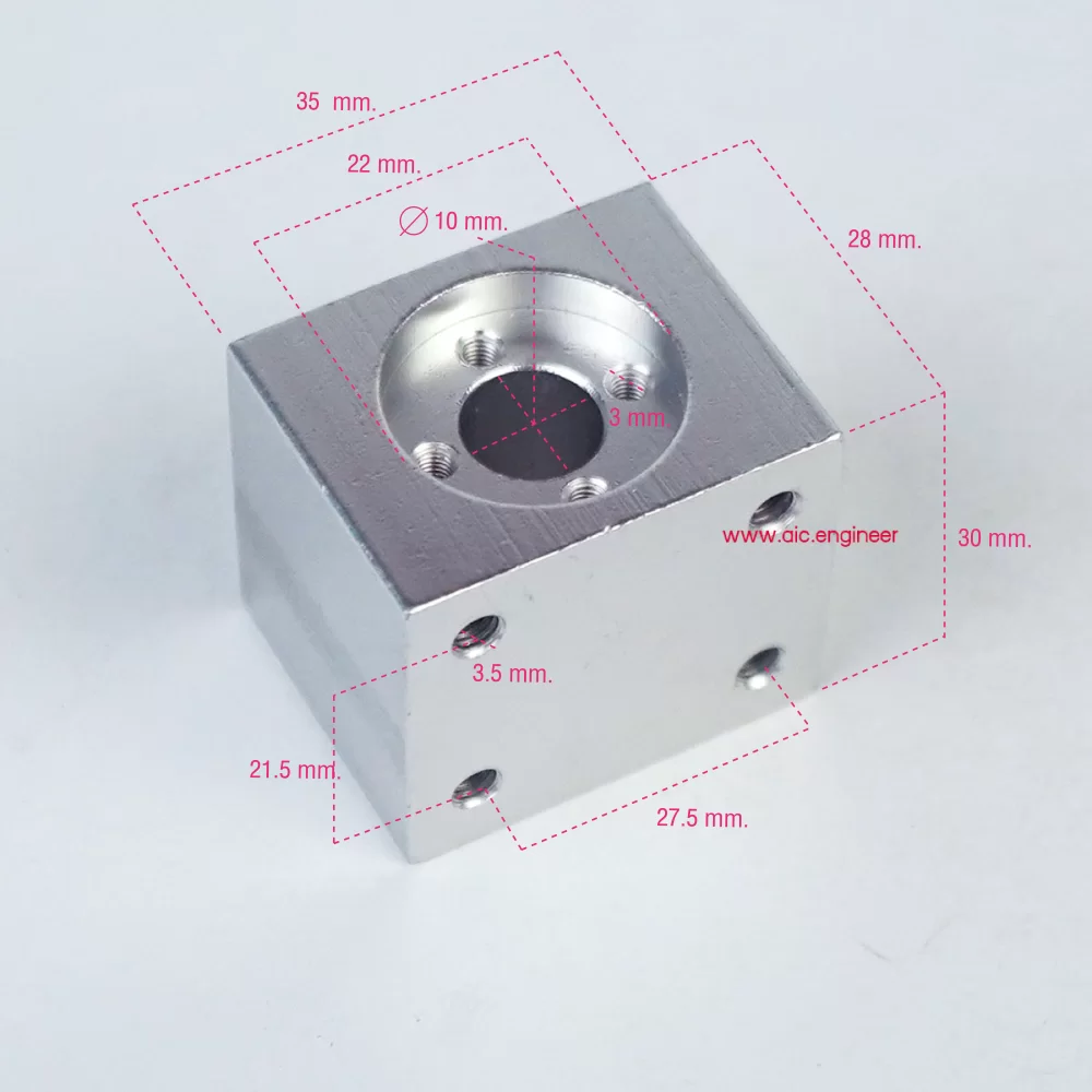 trapezoidal-housing-t8-silver