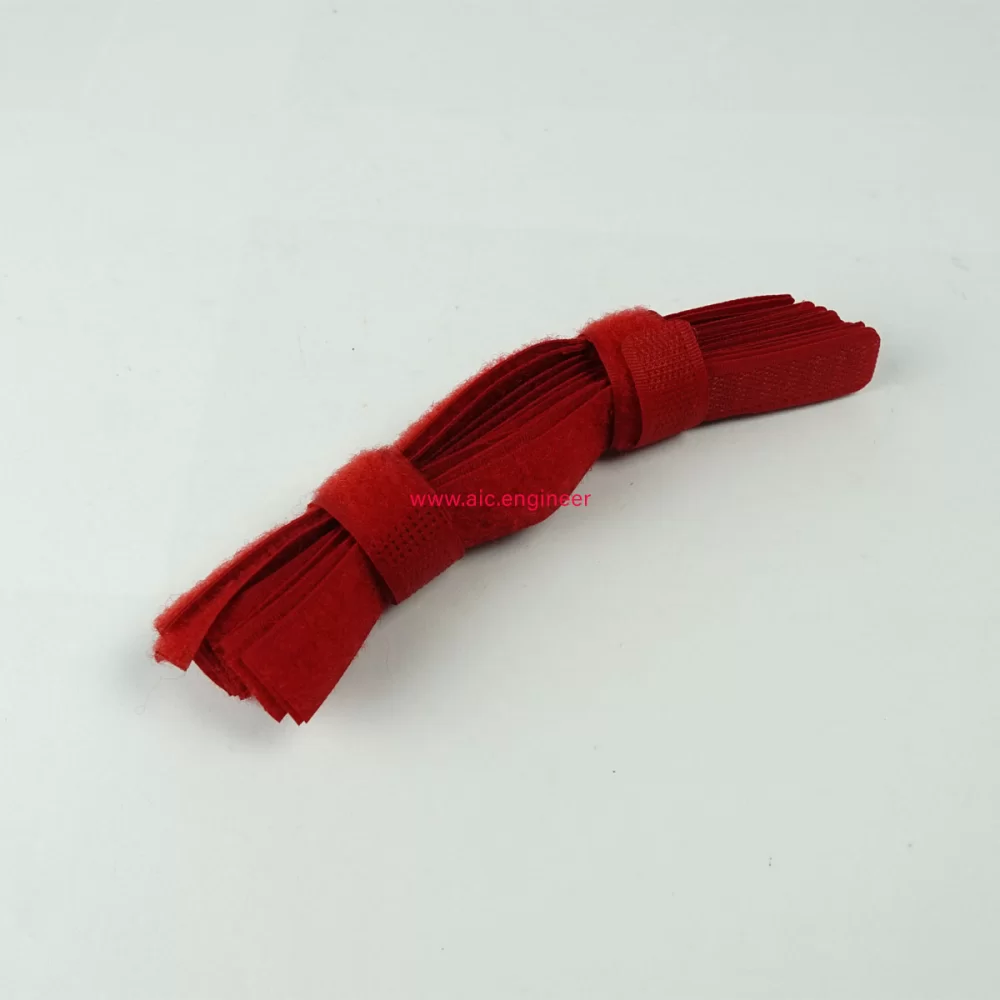 velcro-2x18cm-red-pack20