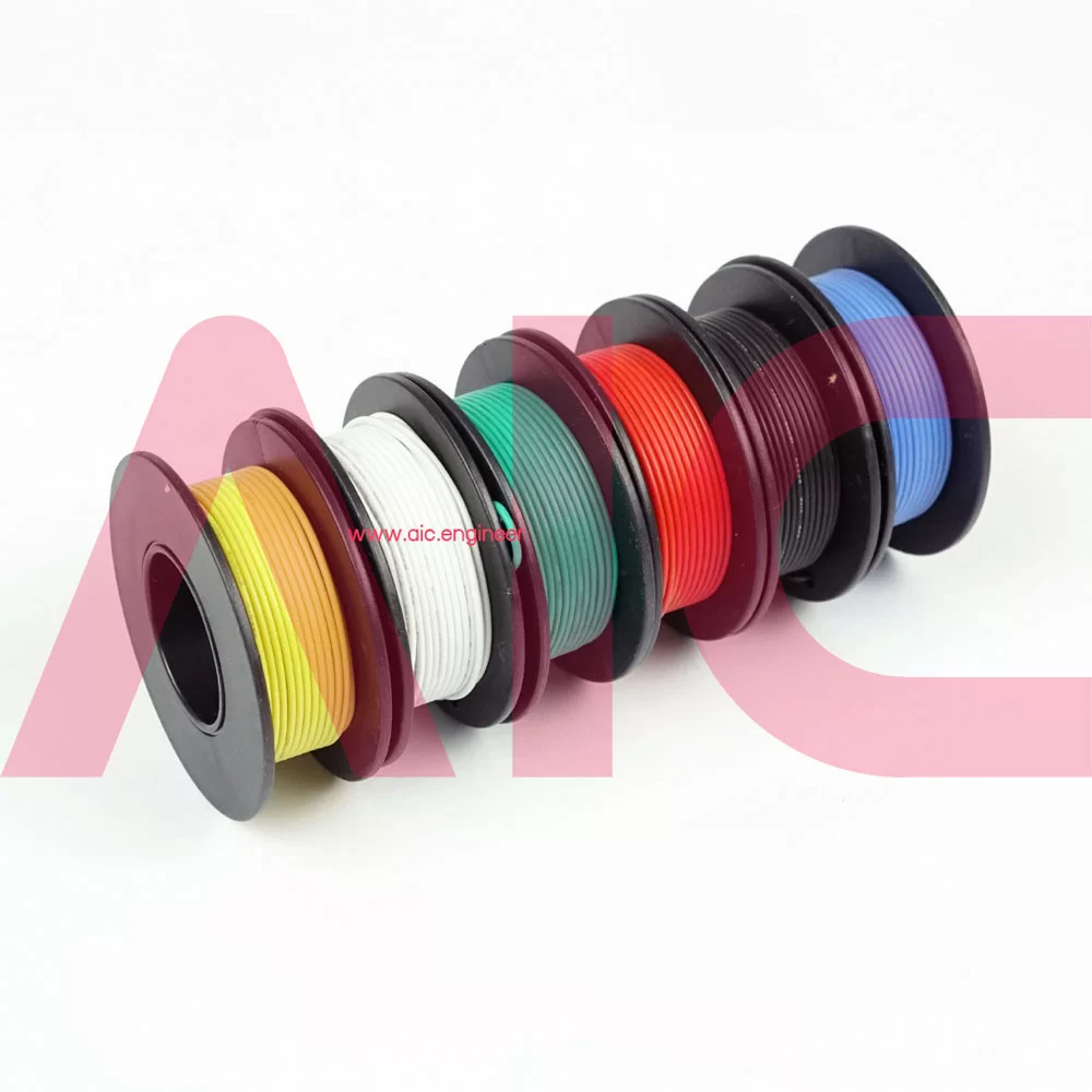 สาย AWG26 กล่อง 6 สี ความยาวสาย 60เมตร