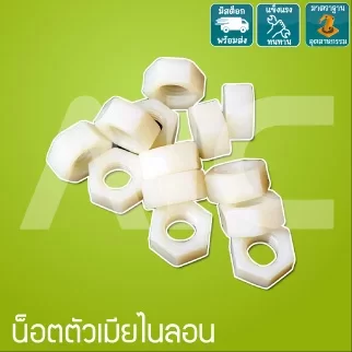 น็อตตัวเมียไนลอน M3-12