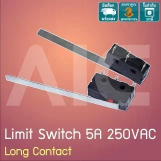 Limit Switch 5A 250VAC Long Contact