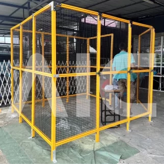 รั้วนิรภัย Safety Fence สูง 2ม. พร้อมติดตั้ง