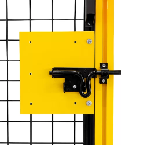 Door Plate ขนาด 175x200 มม. สีเหลือง