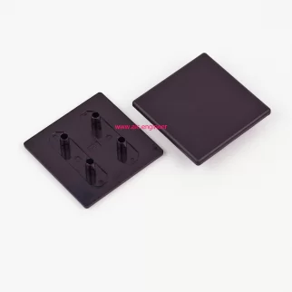 ฝาปิด (End Cap) อลูมิเนียมโปรไฟล์ 50x50มม. T-Nut พลาสติก สีดำ