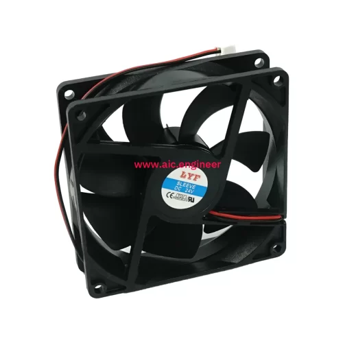 พัดลมระบายความร้อน 92X25mm 24V 2Pin