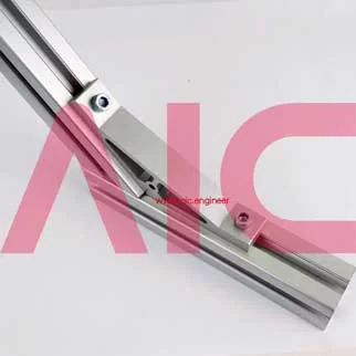 Hard Bracket 30 มม. สีเงิน/ดำ มุม 135องศา