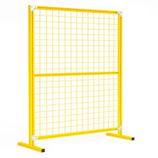 รั้วนิรภัยอลูมิเนียมรุ่น Heavy Duty กว้าง 1.25 เมตร สูง 1 เมตร