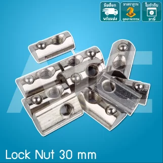 Lock Nut 30mm M4/5/6/8