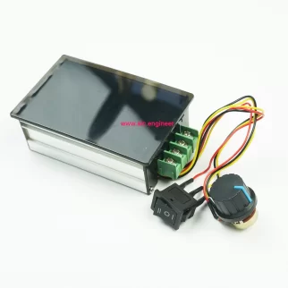 ชุดควบคุมมอเตอร์ DC พร้อมจอแสดงผล 6-60V 20A - JQD-D6