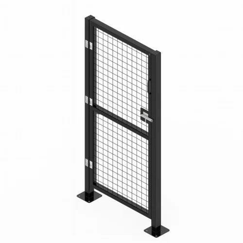 ประตูสวิงรั้วนิรภัยเหล็ก รุ่น Secure Fence กว้าง 0.75 เมตร สูง 2 เมตร