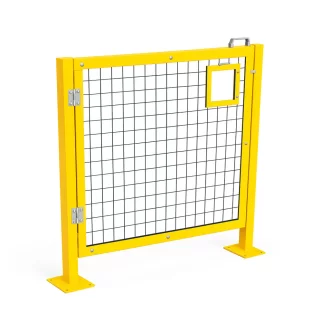 ประตูสวิงรั้วนิรภัยเหล็ก รุ่น Secure Fence กว้าง 1 เมตร สูง 1 เมตร