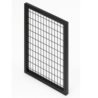 หน้าบานรั้วนิรภัยเหล็ก รุ่น Secure Fence กว้าง 0.75 เมตร สูง 1 เมตร