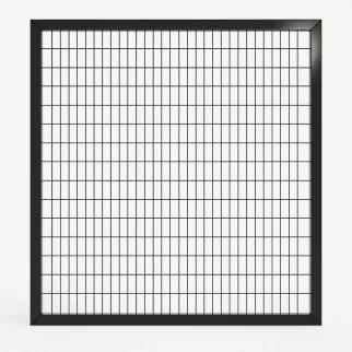 หน้าบานรั้วนิรภัยเหล็ก รุ่น Secure Fence กว้าง 1.5 เมตร สูง 1.5 เมตร