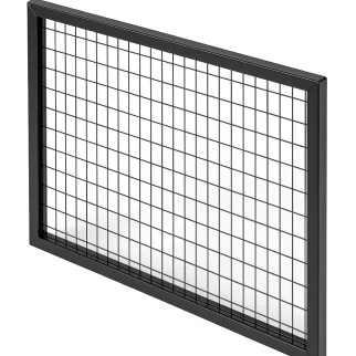 หน้าบานรั้วนิรภัยเหล็ก รุ่น Secure Fence กว้าง 1 เมตร สูง 1 เมตร