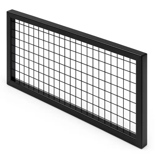 หน้าบานรั้วนิรภัยเหล็ก รุ่น Secure Fence กว้าง 1 เมตร สูง 0.5 เมตร