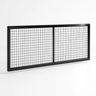 หน้าบานรั้วนิรภัยเหล็ก รุ่น Secure Fence กว้าง 2 เมตร สูง 1 เมตร