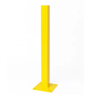 เสารั้วนิรภัยเหล็ก ขนาด 50x50 มม. ความสูง 0.5 เมตร