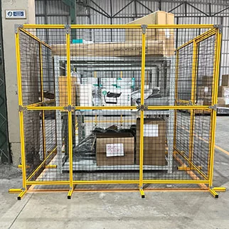 รั้วนิรภัยไม่เจาะพื้น สำหรับโกดังให้เช่า