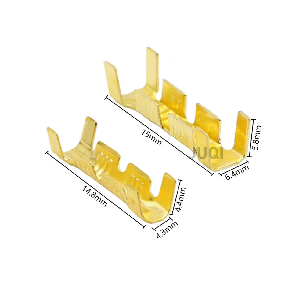 453 U-shaped เทอร์มินอลทองเหลือง 0.3-1.5mm