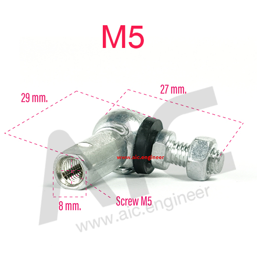 Ball Head joint Bearing-m5-dimension-01