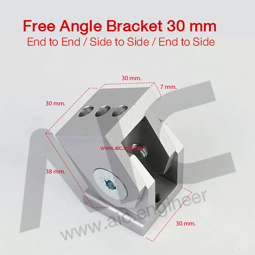 Free Angle Bracket 30mm-dimension-new