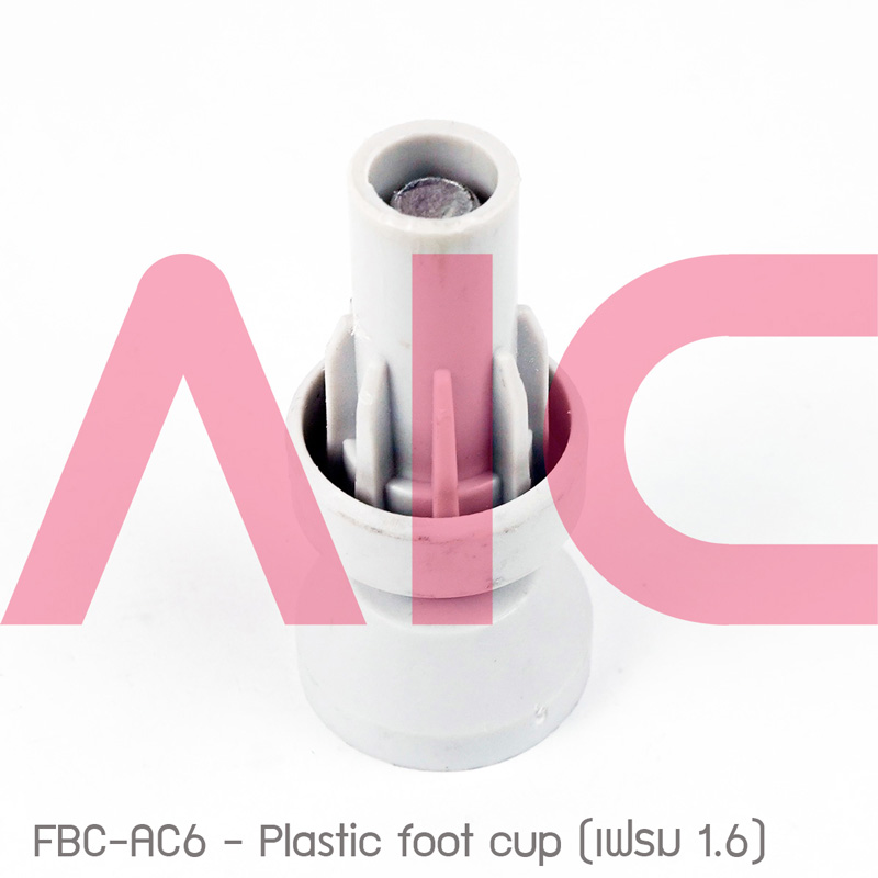 Plastic foot cup