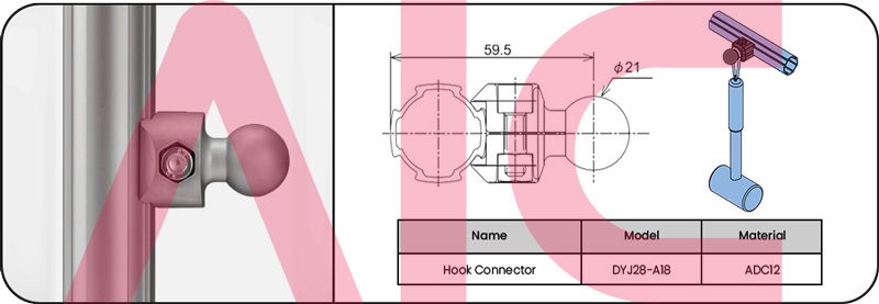 Suspension Hook Ball Type