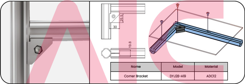 90° Corner Bracket