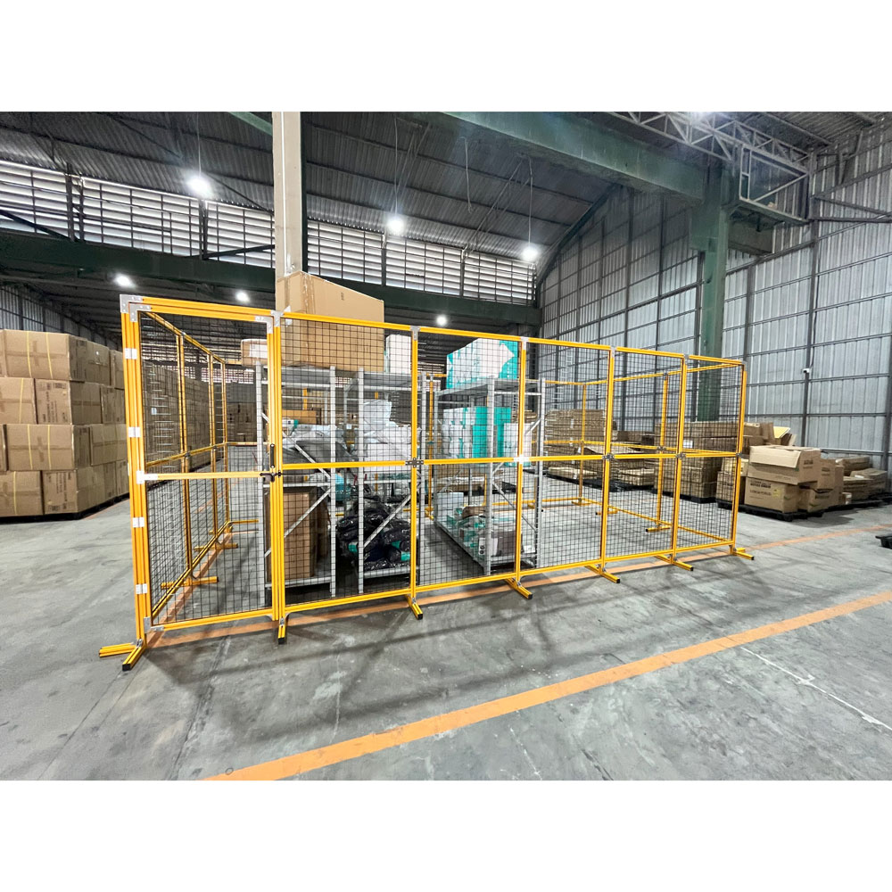 รั้วนิรภัย Heavy Duty ขนาด 1x2 เมตร