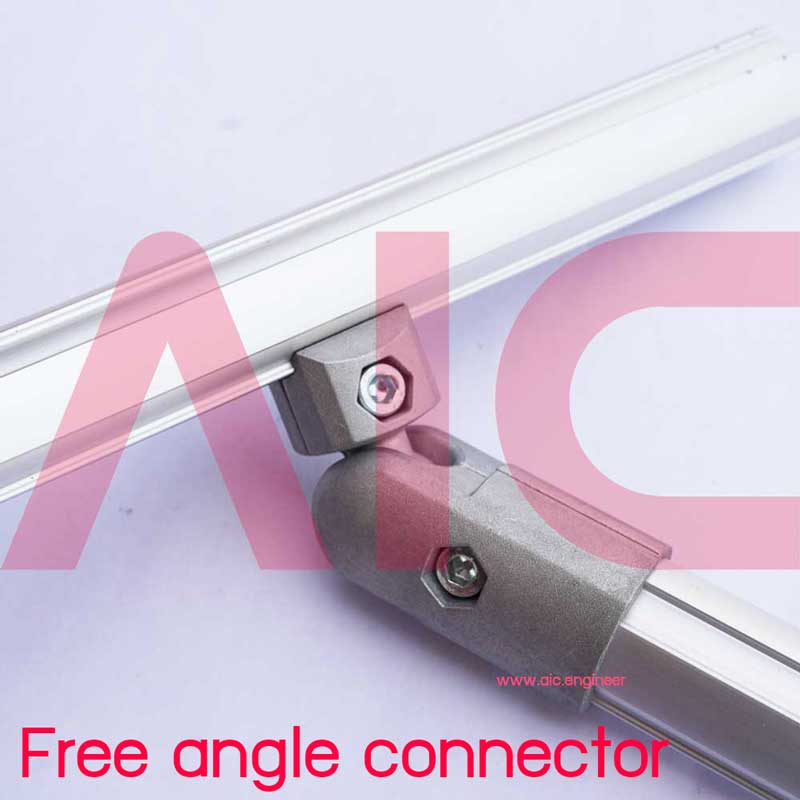 Free angle connector