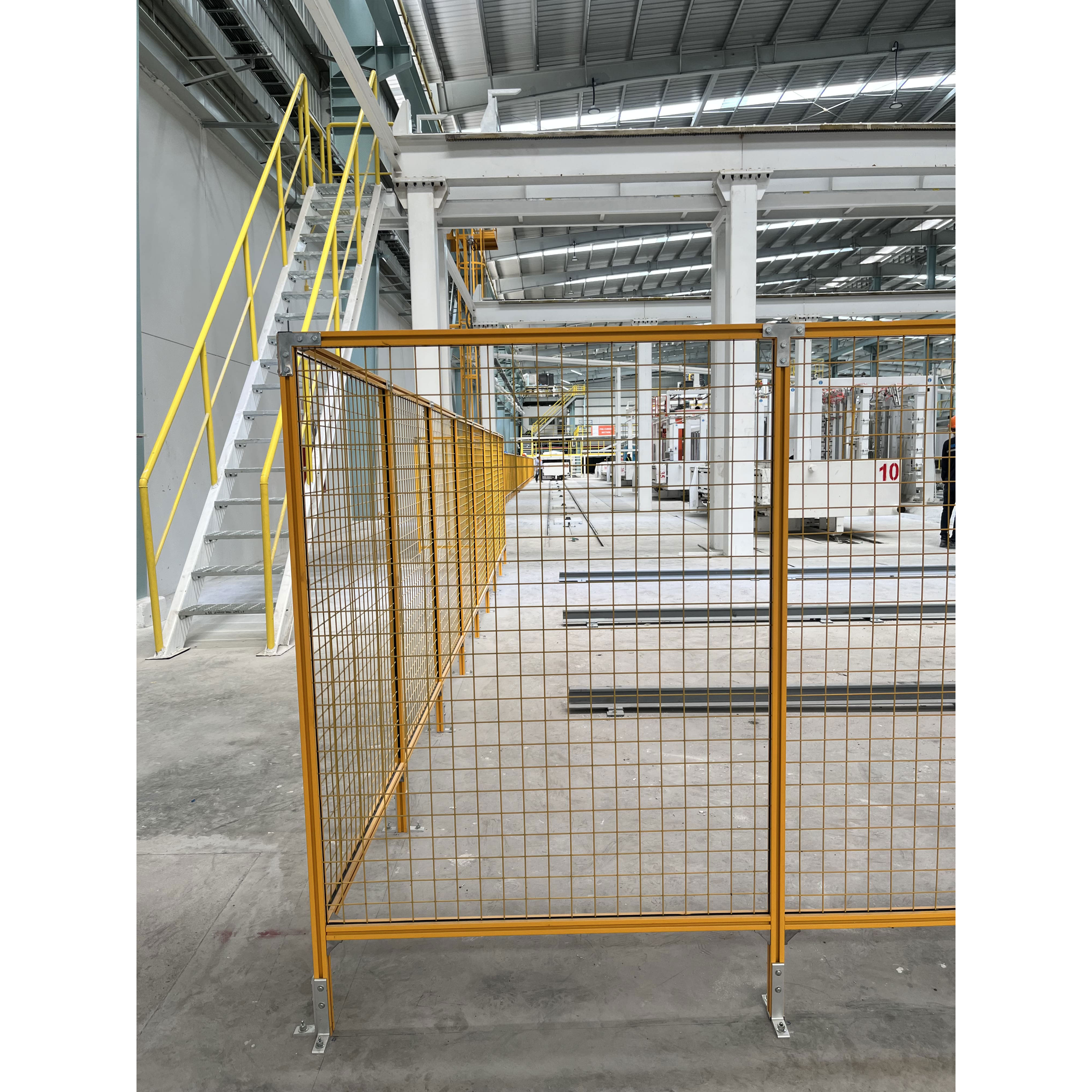 รั้วนิรภัยอลูมิเนียม ขนาด 1.5x1 เมตร